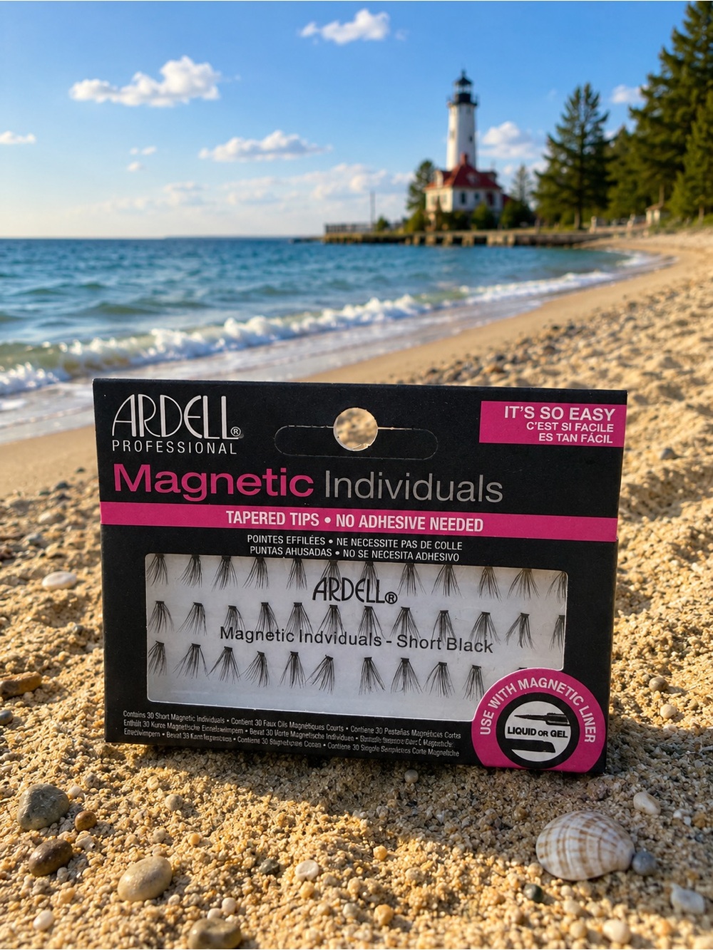 Ardell Magnetic Individuals - Black with Pink Accents